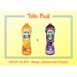 Promo Pack Sun Up 1.5L RTD (Mango and Blackcurrant Flavour) 