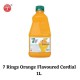 7 Rings 1L Orange Flavoured Cordial 7 Rings 1L Orange Flavoured Cordial