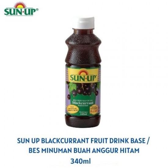 Sun Up 340ml Blackcurrant Fruit Drink Base Concentrate Sun Up 340ml Blackcurrant Fruit Drink Base Concentrate