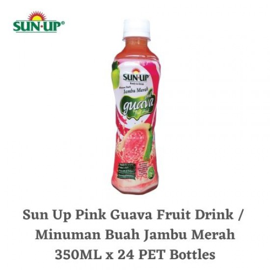 24Bottles SUN UP READY-TO-DRINK Pink Guava Fruit Drink