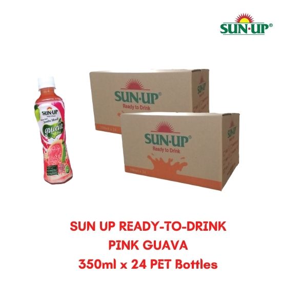 24Bottles SUN UP READY-TO-DRINK Pink Guava Fruit Drink