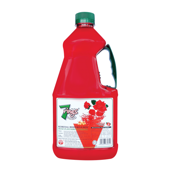 7 Rings 2L Rose Flavoured Cordial 7 Rings 2L Rose Flavoured Cordial