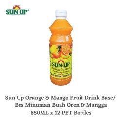 12Bottles Sun Up Orange with Mango Fruit Juice Base concentrate