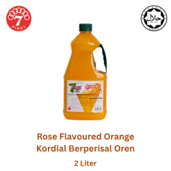 7 Rings 2L Orange Flavoured Cordial