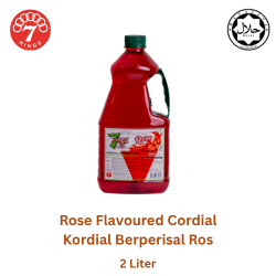 7 Rings 2L Rose Flavoured Cordial