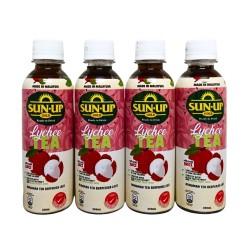 4 Bottles Sun Up Gold 250ml Lychee Fruit Tea