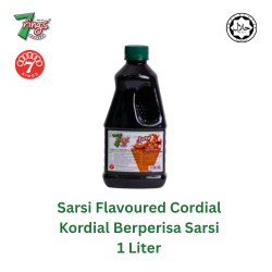7 Rings 1L Sarsi Flavoured Cordial