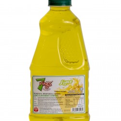 7 Rings 1L Lime Flavoured Cordial