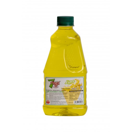 7 Rings 1L Lime Flavoured Cordial 7 Rings 1L Lime Flavoured Cordial