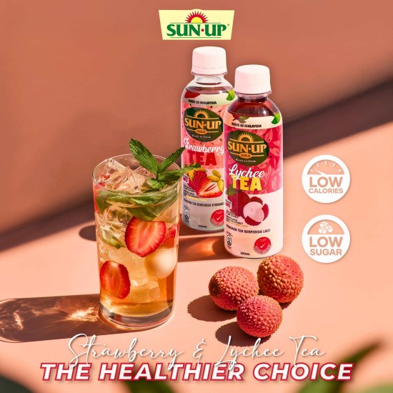 4 bottles Sun Up Gold 250ml Strawberry Fruit Tea 4 bottles Sun Up Gold 250ml Strawberry Fruit Tea