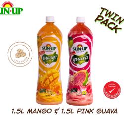Promo Pack Sun Up 1.5L RTD (Mango And Pink Guava Flavour)