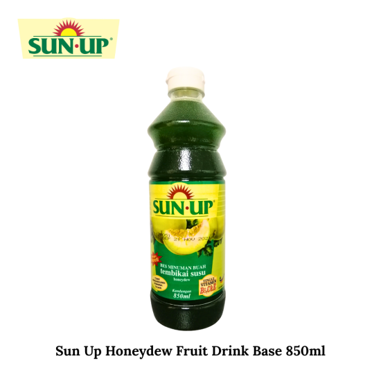 Sun Up 850ml Honeydew Fruit Juice Base Concentrate Sun Up 850ml Honeydew Fruit Juice Base Concentrate