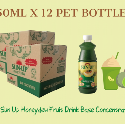 12Bottles Sun Up Honeydew Fruit Juice Base concentrate